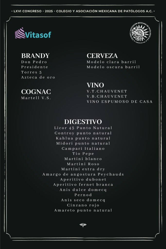 Menu Vitasof 3